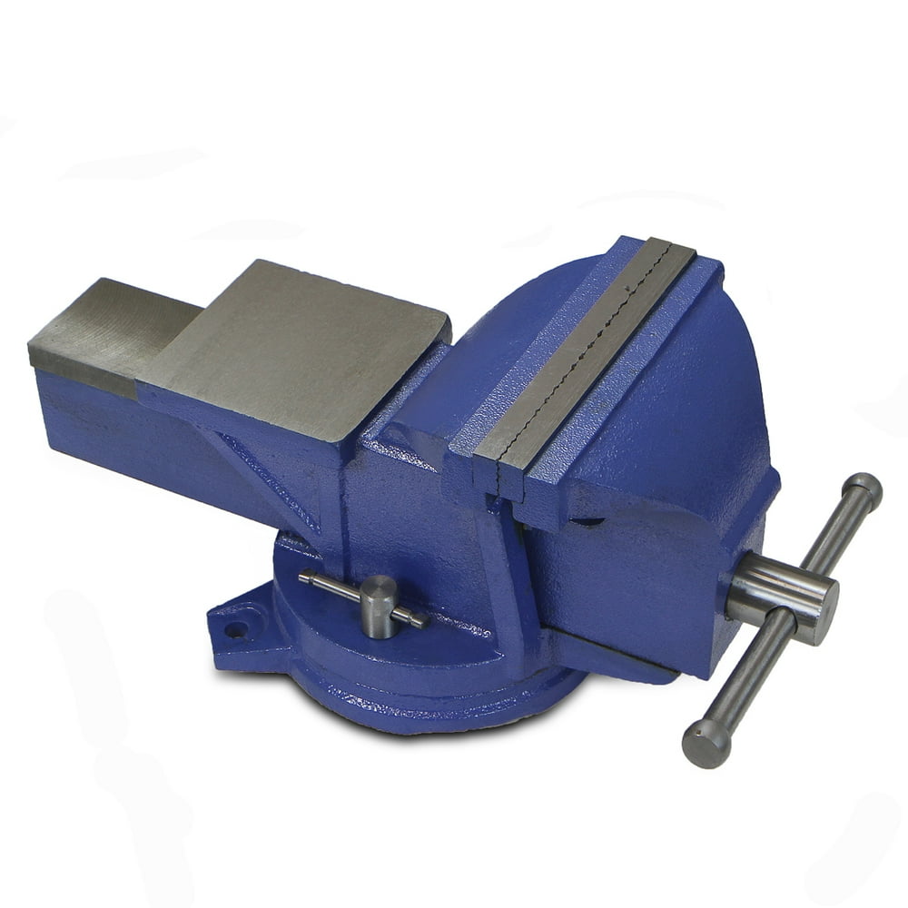 Stark 6" Swivel Locking Bench Vise Clamp Tabletop with Swivel Work