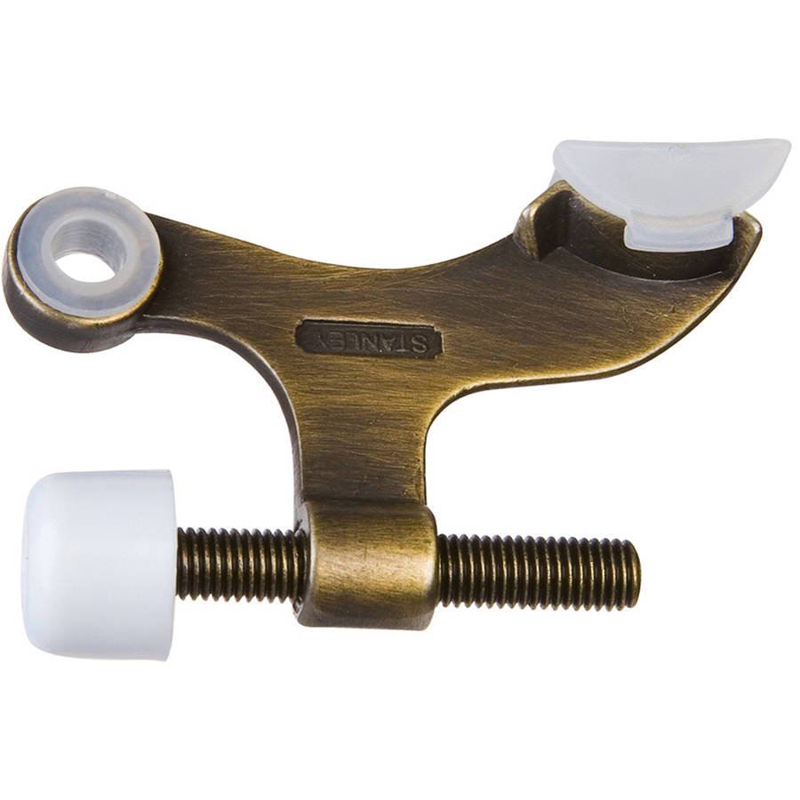 Stanley Hardware 807388 Antique Brass Hinge Pin Door Stop