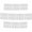 White, variant on Fiesta Decorations Plastic Papel Picado (2 Pack) - 2 x 10 Large Panels / 16 Feet Long by Ole Rico
