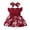 dress 80#Red, variant on WAYUTE Girls Dress Infant Fly Ruffles Floral Printed Princess Dress with Headbands Set Party Wedding Casual Dailywear
