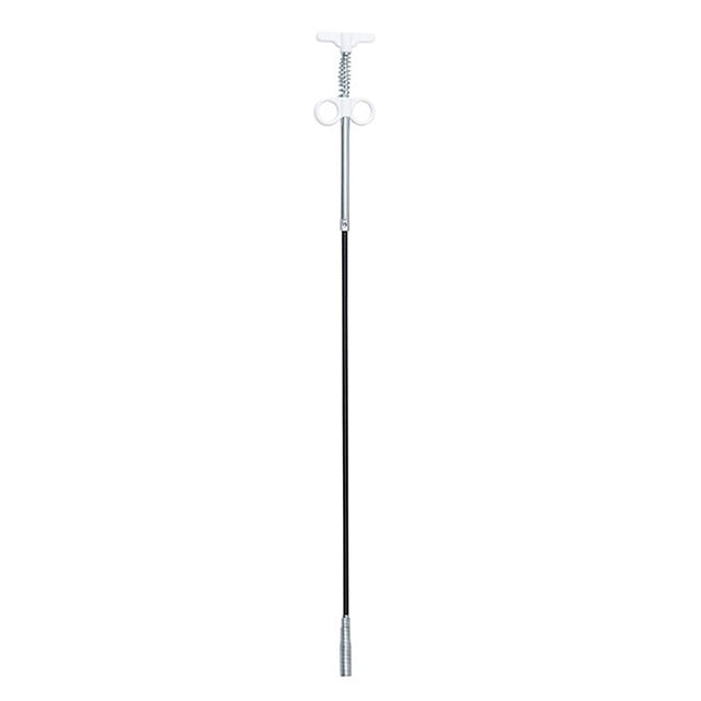 Langgg Outil de Débouchage de Canalisation à Ressort pour Évier Flexible pour Cuisine Salle de Bain, Blanc