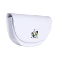 thumbnail image 1 of Estuche de transporte para telémetro de golf, riñonera de piel sintética resistente al agua para hombres y mujeres, bolsa de transporte para telémetro Blanco, 1 of 7