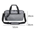 thumbnail image 2 of Bolso del gimnasio de los deportes del compartimiento de los zapatos con el bolsillo separado mojado seco para los hombres y las mujeres, bolso de la yoga del bolso, 2 of 5