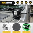 thumbnail image 6 of Nilight Light Mounting Bracket Hood Cowl Mount Brackets for Front A-Pillar Auxiliary Offroad LED Work Pods Lights on Jeep Wrangler JL JLU Gladiator JT 2018 2019 2020 2021 2022 2023 2024 2025, Black, 6 of 8