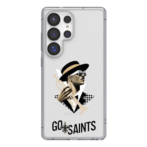 Keyscaper New Orleans Saints Galaxy Clear Case