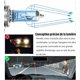 thumbnail image 5 of H4 Halogen Bulb, E-Mark, Warm White Headlights Light, For 12V 55W Motorcycle and Car High Beam Lamp Replacement Kit (2 Pieces), 5 of 5