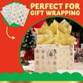 thumbnail image 3 of Joyfy 12 Pcs Christmas Gift Bag Set,Foil Gold Goody Treat Bags with Tissue Papers and Name Card Tags for Holiday Party Favors Goody Bags, Xmas Presents and Wrapping Stocking Stuffers, 3 of 9