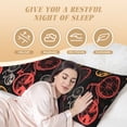 thumbnail image 4 of Lsque Compass And Mountains In Bicycle Wheels1 Body Pillow Case Cover,Ultra-Soft Microfiber Bed Pillow Cases 20x54 inches,Elegant Bedding,Breathable Durable Pillow Cover with Envelope Closure, 4 of 8