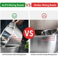 thumbnail image 2 of 304 Stainless Steel Mixing Bowls without Lids Set of 5 for Kitchen- Easy To Clean, Nesting Bowls for Baking, Stand Mixer, 2 of 6