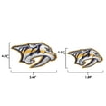 thumbnail image 3 of Official Licensed Nashville Predators NHL Team Hook Patch for Backpacks (Small) (Not an Iron-on Patch), 3 of 4