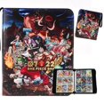 thumbnail image 5 of Libro de cartas del 25.º aniversario de One Piece, Monkey D. Luffy, Nami, Uta, figuras de acción de poliuretano de hojas sueltas con cremallera de 9 cuadrículas, colección de juegos, 5 of 5