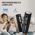 thumbnail image 3 of Pilas AA recargables BONAI de alta capacidad 2800 mAh x24, 3 of 8