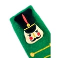 thumbnail image 4 of Holiday Time Women's Nutcracker 3D Cozy Crew Socks, 1-Pack, Size 4-10, 4 of 7
