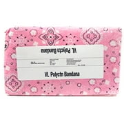 Shason Textile 44 x 3 yd Cotton Polyester Blend Printed Craft Fabric, Pink