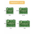 thumbnail image 7 of Large Induction Cooktop Protector Mat St Patrick's Day Stove Top Covers for Electric Stove, Green Shamrocks Farmhouse Checked Rustic Decorative Stove Burner Cover Mats, Glass Top Stove Cover, 7 of 7