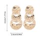 thumbnail image 4 of Metal Earstuds Pendientes Diaria Versátil Pendientes para Mujeres y Niñas Pendientes de metal plisado, 4 of 8