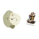 thumbnail image 5 of Reloj de pared silencioso, reloj de pared nórdico, acrílico, decoración de escritorio, relojes decorativos para cronometrar y estilo creativo, adecuad, 5 of 8