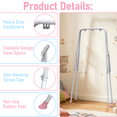 thumbnail image 6 of G TALECO GEAR 2-in-1 Baby Jumper and Swing, Indoor&Outdoor Baby Swing for 6-24 Months Infant Toddler, Pink, 6 of 8