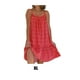 thumbnail image 3 of Qarigey Vestido bohemio elegante y cómodo para mujer Vestido maxi vintage Multifunción y elegante con hombros descubiertos Rojo de moda XL Type2 NO2, 3 of 5