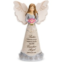 Pavilion Gift Company - Sister Guardian Angel Figurine, 6 Inch