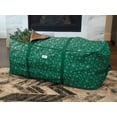 thumbnail image 4 of Covermates Keepsakes Christmas Tree Cinch Bag - Superior Protection, Cinch Straps, Fits Up To 9 to 11-Foot Tree - Holiday Storage, Green Snowflake, 4 of 9