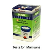 (1 Pack) AllSource Drug Detector Home Marijuana Urine Drug Test