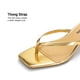 thumbnail image 4 of Sandalia DREAM PAIRS Tacones Kitten Dorados Tacón Bajo 5 cm, 4 of 8