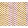 thumbnail image 4 of oneOone Cotton Flex Fabric Stripe & Herringbone Geometric Print Fabric By The Yard 40 Inch Wide, 4 of 4
