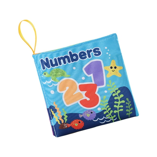Libro de tela de baño CUTICAT para bebé desarrollo de inteligencia educativa temprana Estilo D