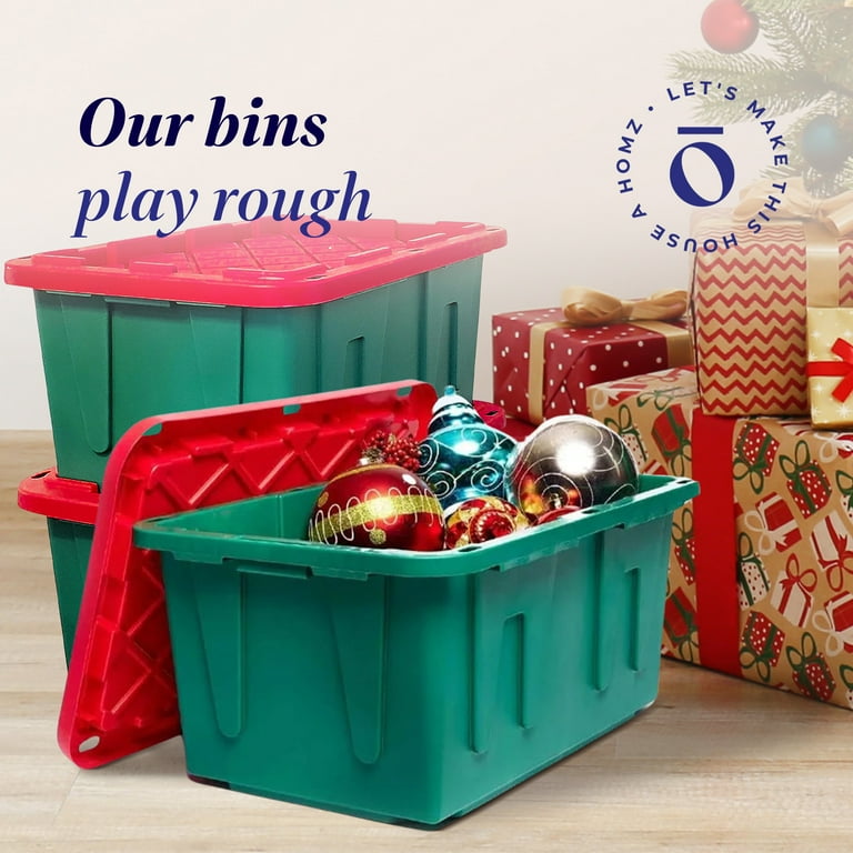 Christmas storage totes walmart best sale