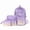 Purple, variant on Ice Cream Series Three-Piece Backpack Set College Style Backpack