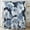 Floral-007, variant on Navy Blue Floral Shower Curtain,Watercolor Blue Rose Bathroom Shower Curtains,Modern Minimalist White Waterproof Fabric Bath Curtain Sets with 12 Hooks 72x72in