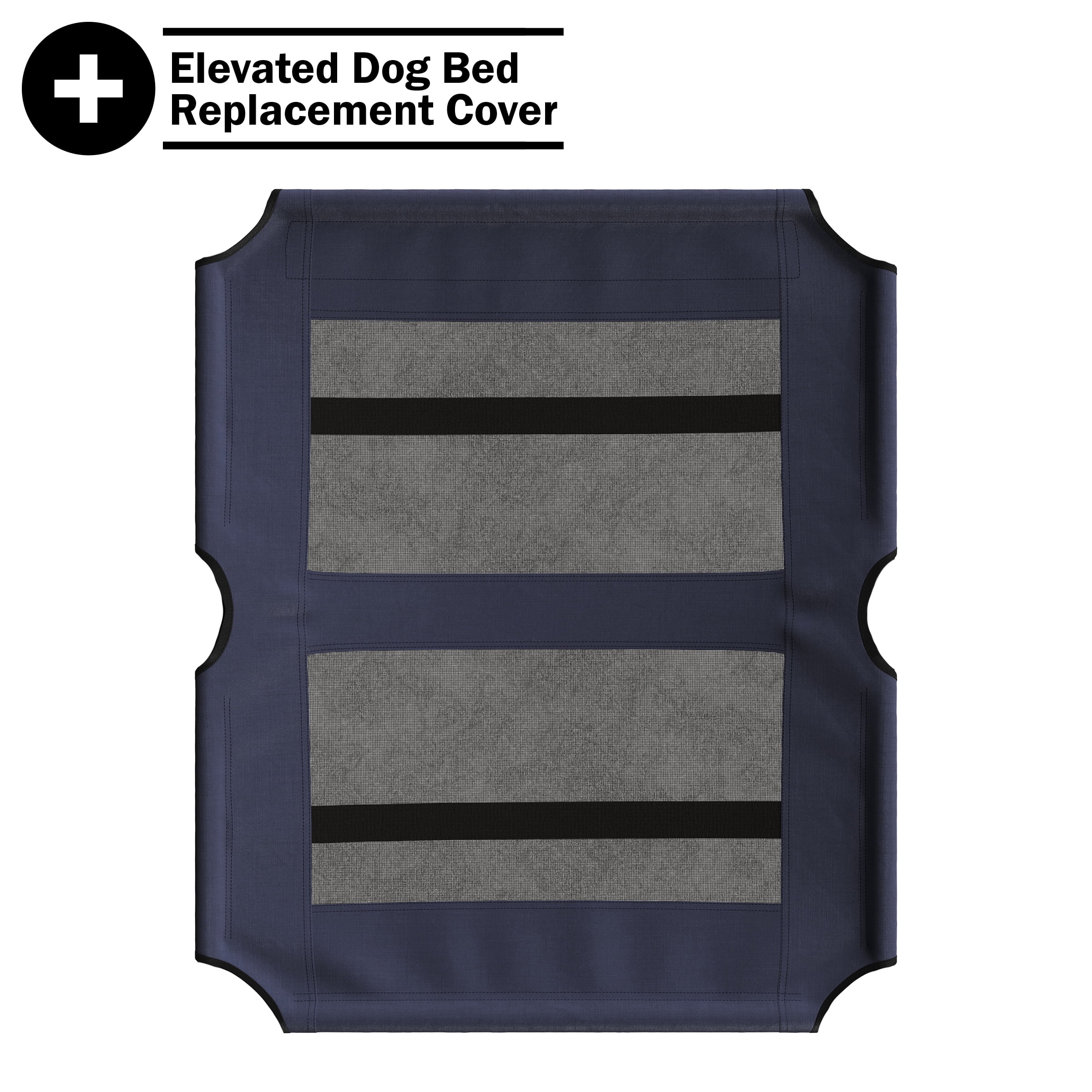 PETMAKER 36x30-Inch Replacement Elevated Dog Bed Cover (Blue)