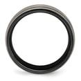 thumbnail image 3 of Diamond2Deal Black Ti Grooves and Textured Lines 7mm Men's Band Size 6.5, 3 of 6