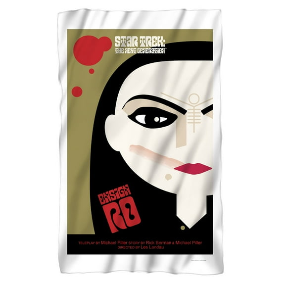 Star Trek TNG Season 5 Episode 3 Fleece Blanket (36x58)