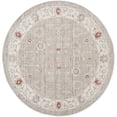 thumbnail image 4 of SAFAVIEH Windsor Harland Traditional Area Rug, Light Grey/Ivory, 9' x 13', 4 of 8