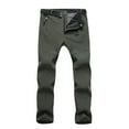 thumbnail image 2 of Womens Ski Pants Cargo Hiking Pants Thick Pants Slim Outdoor Windproof Ski Pants Green, 2 of 8