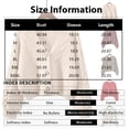thumbnail image 2 of Cardigan Sweaters for Women Spring Fashion 2026 V Neck Long Sleeve Chunky Cable Knit Sweater Button Outwear, 2 of 3