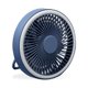 thumbnail image 2 of Bearachild Ventilador portátil PP con de 360 ​​grados, luz LED nocturna colgante, Motor sin escobillas, ventiladores de refrigeración Electrodomésticos Azul Bearachild HA063717-03B, 2 of 6