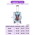 thumbnail image 5 of Just a Certified Nursing Assistant Cna Who Loves Her German Shepherd Travel Luggage Cover Alsatian Dog Lover Gifts Suitcase Dust Protective Decor - 00003, 5 of 5