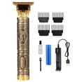 thumbnail image 3 of Cortapelos, recortadora con 4 peines guía, regalos, barberos, recortadora de pelo, recortadora de barba para peinado, cara, barba más larga, cabezas Estación de carga USB, 3 of 8