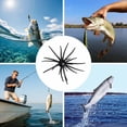 thumbnail image 4 of DAMAI 2 Pcs Tentacle Creature Lure, Lifelike Fishing Lures with Multiple Tentacles,Soft Plastic Baits for Bass Fishing,Drop Shot,Wacky Rig/Neko Rig and Finesse, Slow Sinking, 4 of 5