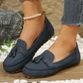 thumbnail image 5 of CHICVOMEY Comfort Penny Loafers for Women with Memory Foam Insole Business Casual Loafers Lightweight Work Dressy Loafers Slip On Flats with Arch Support, 5 of 8