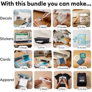 Cricut Deluxe Materials Bundle for Maker & Explore