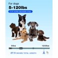 thumbnail image 4 of Collar de adiestramiento para perros Bousnic, alcance de 3300 pies, para perros de 2,3 a 54,4 kg, 4 of 9