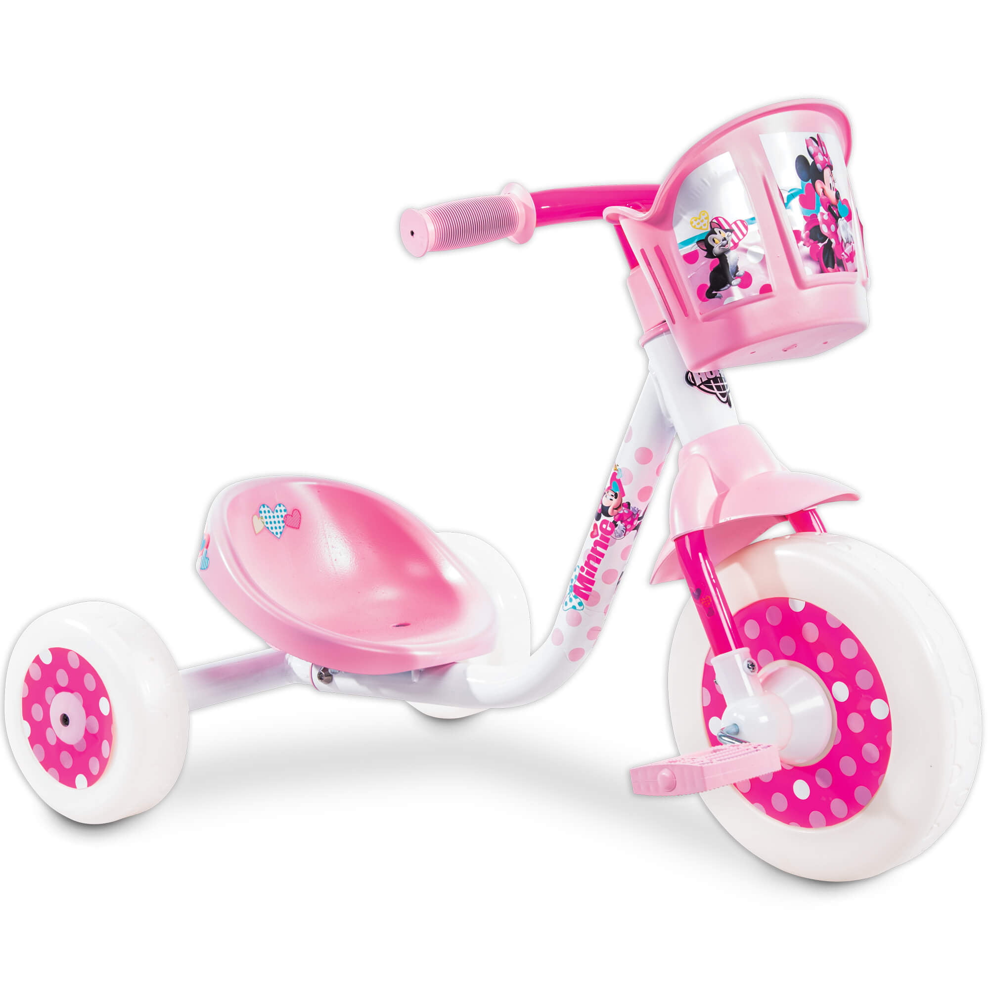 Pink//Purple Disney Minnie Bow-Tique Girls Bicycle with Push Rod