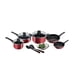 thumbnail image 1 of BATERIA 11 PZAS TFAL SO GENEROUS C3714612M ROJO T-fal C3714612M, 1 of 2