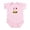 Petal Pink, variant on CafePress - I Love Cheeseburgers Infant Bodysuit - Baby Light Bodysuit, Size Newborn - 24 Months
