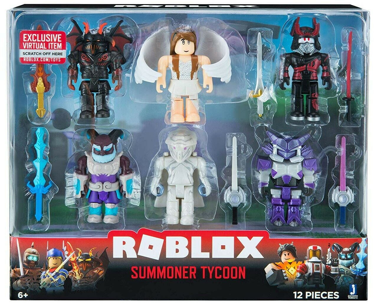 Roblox Mix Match Summoner Tycoon Figure 6 Pack Set Walmart Com Walmart Com - spring the roblox premium outlets roblox