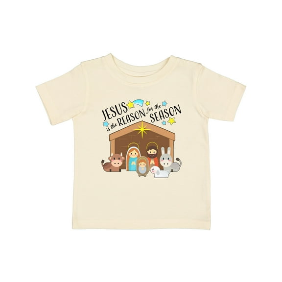 Inktastic Jesus is the Reason for the Season Christmas Nativity Boys or Girls Baby T-Shirt